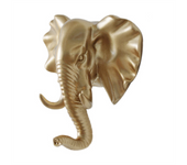 Wall Mounted Hooks Animal Head Rack Coat Caps Wall Hanger Horse Elephant Hooks Decorative Decor Bathroom Accessories E