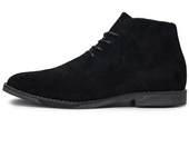 British Style Brown Men’s Suede Leather Boots Comfort Chelsea Boots Men Lace-Up Pointed Ankle Boots For Men botas para hombre
