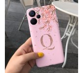 For Realme 9i 5G Case RMX3612 Fashion Slim Letters Alphabet Soft Silicone Phone Cover For Realme 9i 9 i RMX3491 Realme9i Housing
