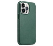 Anti-Drop Phone Cover for iPhone 15 Pro Magnetic PU+PC Phone Case Compatible with MagSafe Charger