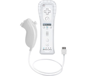 2 in 1 Wireless Gamepad Controller With Motion Plus with Nunchuck For  Wii Wii U Remote Control Joystick Games Control