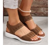 Women's casual flat sandals, summer shoes