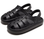 Sandalias de suela gruesa para mujeres, zapatillas de verano, zapatos romanos, zapatos de playa