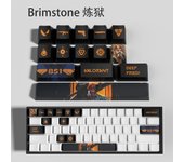 Sova New design Valorant OEM Profile 14keys MINI SET PBT dye sub keycaps