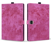 Tablet Cover for Huawei Honor Pad 9 12.1 inch Flip Cute Cat Flower Embossed Stand for Honor Pad 9 HEY2-W09 HEY2-W19 Tablet Case