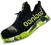 Zapatos De Seguridad Para Hombre Indestructibles Antipinchazos Transpirables Con Punta De Acero Ligeros Botas De Trabajo Con Suela De Goma