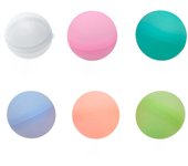 Globos de agua magnéticos reutilizables, 6 bombas de agua reutilizables de silicona suave, bombas de agua magnéticas de cierre automático para niños y adultos