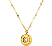 Initial Letter Necklace For Women Waterproof Gold Color Alphabet Necklaces 2024 Trend Stainless Steel Jewelry Freeshipping Items