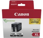 Canon pgi-2500xl multipack de 2 cartuchos de tinta originales negro | multipack de 2 cartuchos de tinta originales negro -