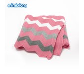 Mantas de moda para Bebé, a Rayas de Arcoíris, a Cuadros, envoltura para cochecito de nuevo Nacido, Super suave, ropa de Cama infantel, edredones De Punt