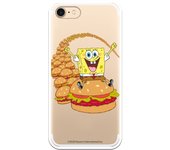 Funda original compatible con iPhone 7 o IPhone 8 o SE 2020 con un diseño de Bob Esponja Burgers