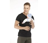 Kangaroo Safety Pocket T-Shirt Baby Summer Pregnancy Carrier Feeding Nylon Cotton Clothing Father Mother Short Sleeves Tops