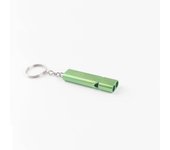 Portable High Frequency Aluminum Alloy Emergency Whistle Keychain Outdoor Tools Training Whistle Camping Hiking EDC Accessories