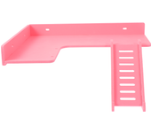 Ladder Cage Toy for Guinea Pig Decor Hamster Wood Platform Climbing Standing Accessories