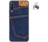 Tumundosmartphone Funda Gel Tpu para Huawei P40 Lite E diseño Vaquero Dibujos