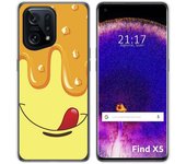 Funda Silicona para Oppo Find X5 5G diseño Helado Vainilla Dibujos