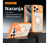 Large Camera Lens Metal Folding Holder Magnetic Phone Case for IPhone 15 14 13 Pro Max Plus 15Pro ProMax i15 Magsafe Stand Cover