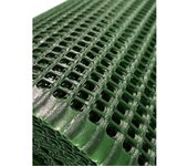 Malla de Red de Plástico para Balcones y Terrazas Jardín en Rollos - Verde 9mm - [Rollo ancho1mt x30mt largo]