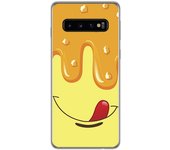 Tumundosmartphone FUNDA de GEL TPU para Samsung Galaxy S10 Plus diseño Helado Vainilla Dibujos