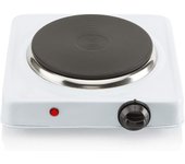 Hornillo Eléctrico 1 Fuego 1000W - Cocina Compacta Portátil - Calentamiento Rápido - Seguridad Térmica