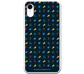 Funda original compatible con iPhone XR con un diseño de Harry Potter Escudos