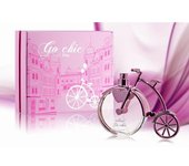 EAU DE PARFUM BICICLETA ROSA GO CHIC PINK 100ML----PERFUME DE MUJER-----PERFECTO PARA REGALO----MARCA TIVERTON