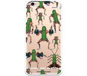 Funda original compatible con iPhone 6 o 6S con un diseño de Rick y Morty Pickle Rick Animal