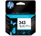 Cartucho Tinta HP 343 Tricolor Original Compatible Impresoras HP
