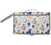 Almohadilla de pañal de Bebé portátil impermeable plegable cambiador de pañales ligero incorporado almohada Cambio de pañal pad Infantil regalo