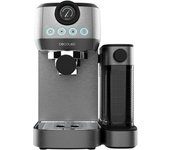 CECOTEC 01985 - Cafetera semiautomática Power Espresso 20 Steel Pro Latte