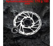 Center Lock Brake Disc and 6 Bolt Brake Disc Rotor Strong Heat Dissipation Floating 140mm 160mm 180mm, for MTB / Road