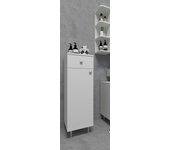 Mueble de baño de madera Armario Midi Estante de baño Armario de baño Cajón de baño Estante Nilosi Mueble de baño de madera Armario Midi Estante de baño Armario de baño Cajón de baño Estante Nilosi