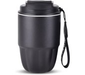 Termo Cafe,Vaso Termico 320ml,Mini Taza de Café Aislada,Revestimiento de Acero Inoxidable + Pico Doble Para Beber,Prueba de Fugas, Para Regalos Cumpleaños Navidad