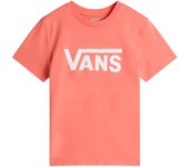 Camiseta Vans Flying V Crew Mujer Rosa