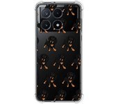 Tumundosmartphone Funda Silicona Antigolpes para Xiaomi Poco F6 Pro 5G diseño Perros 10 Dibujos
