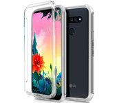 Tumundosmartphone Funda Completa Transparente Pc + Tpu Full Body 360 para Lg K51s