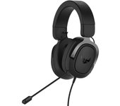 Asus TUF Gaming H3 Auriculares Diadema Conector de 3,5 mm Negro, Gris