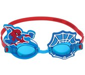 Bestway Gafa Natacion Infantil Correa Silicona Spiderman +3 Años Playa y Piscina 98022