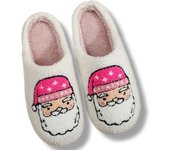 Zapatillas de casa navideñas para mujer y hombre, pantuflas de espuma viscoelástica para vacaciones de invierno, cómodas y bonitas para la familia