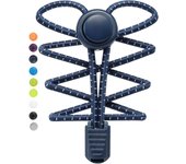 Stepace Cordones Elasticos, 2 Pares Cordones Elasticos Zapatillas Deporte, Cordones Zapatos Ajustables sin Atar para Adultos y niños