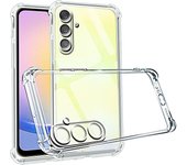 Shockproof Phone Case for Samsung Galaxy A25 5g 6.5" A 25 Samsunga25 Transparent Clear Silicone Bumper Soft TPU Back Cover