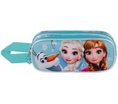 Karactermania Portatodo 3D Happiness Frozen 2 Disney Doble 9,5x22x8cm Producto Oficial Especial Regalos Para Todos