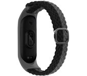 Bracelet for Mi band 7 Strap Elastic adjustable Nylon Braided Miband4 miband 5 correa Wristband xiaomi Mi band 3 5 4 6 strap