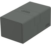 Ultimate guard twin flip`n`tray 200+ xenoskin monocolor gris