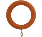 SANCO STORE - RIEL CHYC Anilla Madera Lisa Con Hembrilla 29x45 mm. Teca