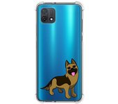 Funda Silicona Antigolpes para Oppo A16K diseño Perros 03 Dibujos