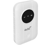 Enrutador WiFi portátil con ranura para tarjeta SIM, módem WiFi USB de 300 Mbps, desbloqueado, batería de 2100 mAh para viajes y streaming.