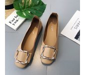 Leather Spring Autumn Handmade Flats Ballerina Shoes Women Low Heel Loafers Comfortable Soft Leather Women Flats Shoes D243