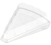 MONOUSO | Envase Porción Tarta Transp. 16,2x13,5x5cm 1/8 Ø26cm (600 Uds)
