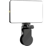 Mini Focus Selfie Light, Rechargeable Cell Phone Camera Fill Light 7 Modes, 10 Levels of Brightness, Portable Clip-on Light